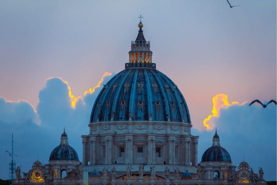 Dome of the saint peters basilica